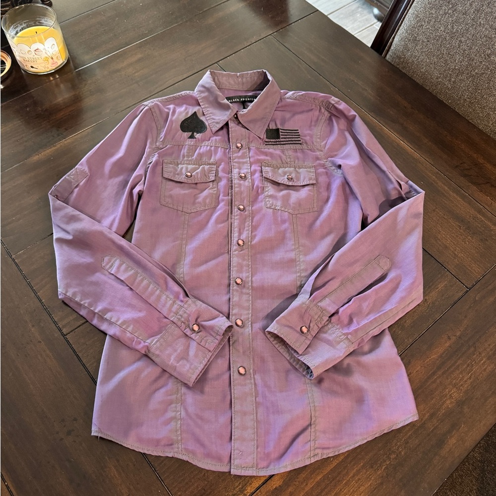 Affliction Button Down